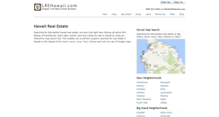 Desktop Screenshot of localrealestatehawaii.com